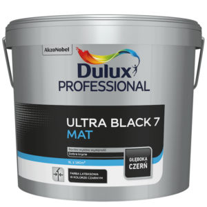 Produkty Dulux Professional – ULTRA BLACK 7 – uniwersalna czarna farba