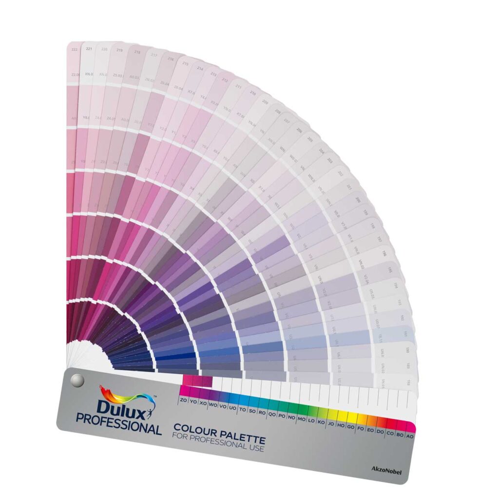 Fioletowa / różowa farba do ścian Dulux Professional
